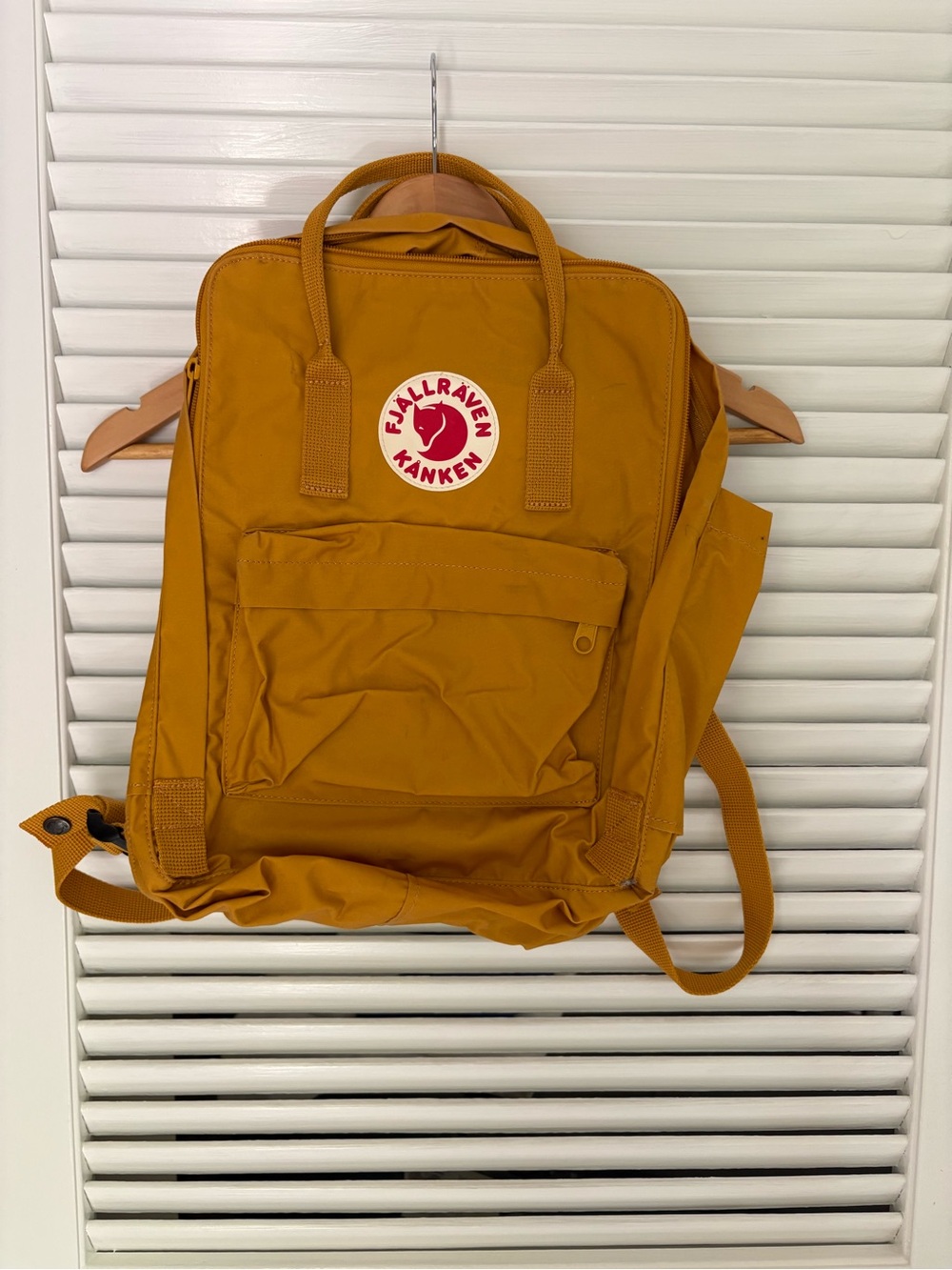 Fjallraven Kånken Backpack in Mustard Yellow